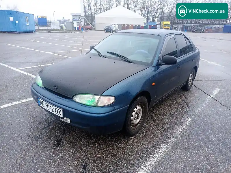 Hyundai Accent 1996, фото з оголошення 1 з 5, VIN KMHVA21LPVU184039