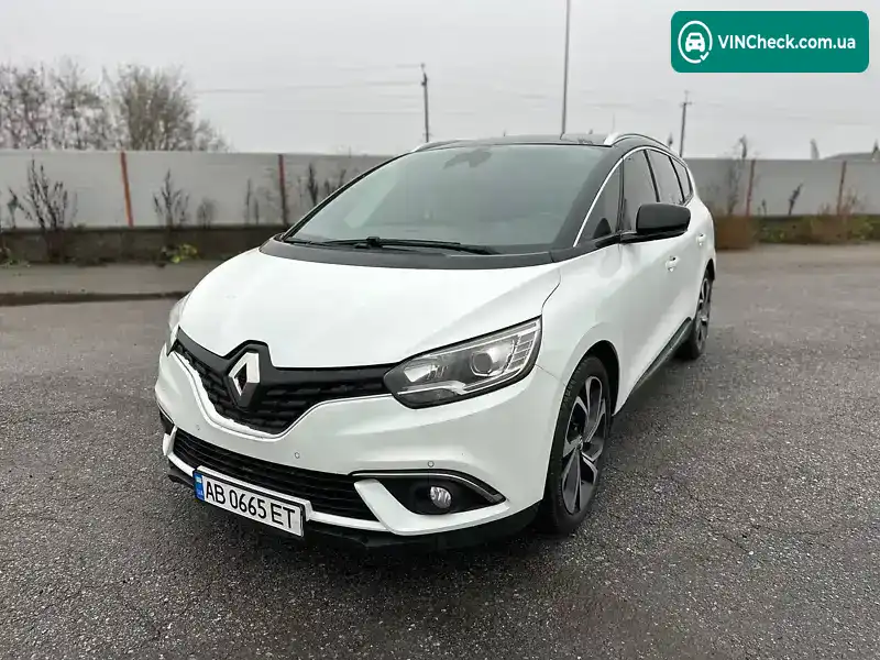 Renault Scenic 2017, фото з оголошення 1 з 21, VIN VF1RFA00557822981