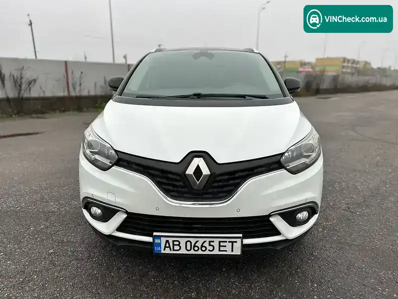 Renault Scenic 2017, фото з оголошення 2 з 21, VIN VF1RFA00557822981
