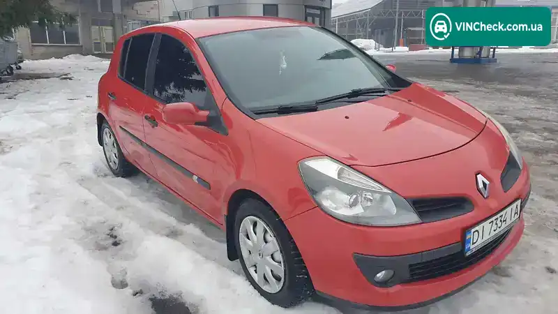 Renault Clio 2008, фото з оголошення 1 з 21, VIN VF1BR1B0A39709452
