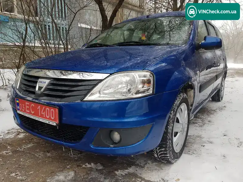 Dacia Logan MCV 2010, фото з оголошення 1 з 20, VIN UU1KSDAFH41650335
