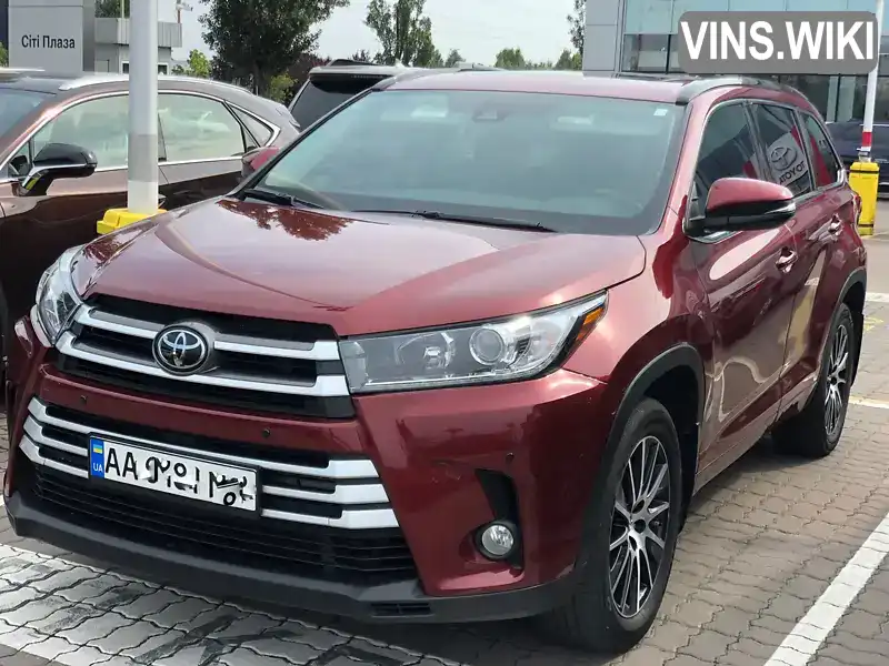 Toyota Highlander 2017, фото з оголошення 1 з 14, VIN 5TDJZRFH4HS469404