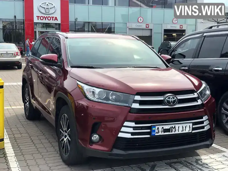 Toyota Highlander 2017, фото з оголошення 2 з 14, VIN 5TDJZRFH4HS469404