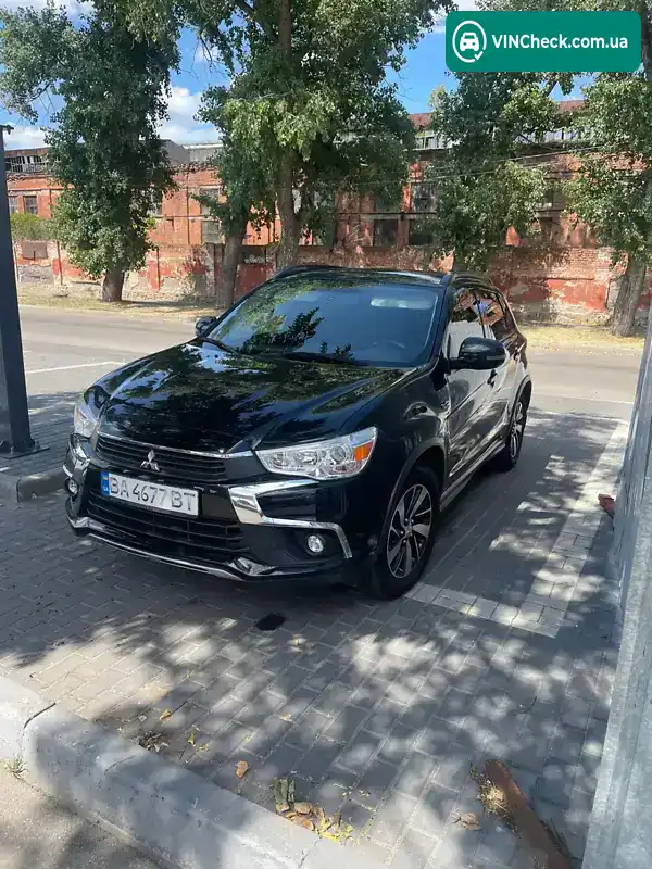 Mitsubishi ASX 2017, фото з оголошення 2 з 8, VIN JMBXTGA2WHZ000989