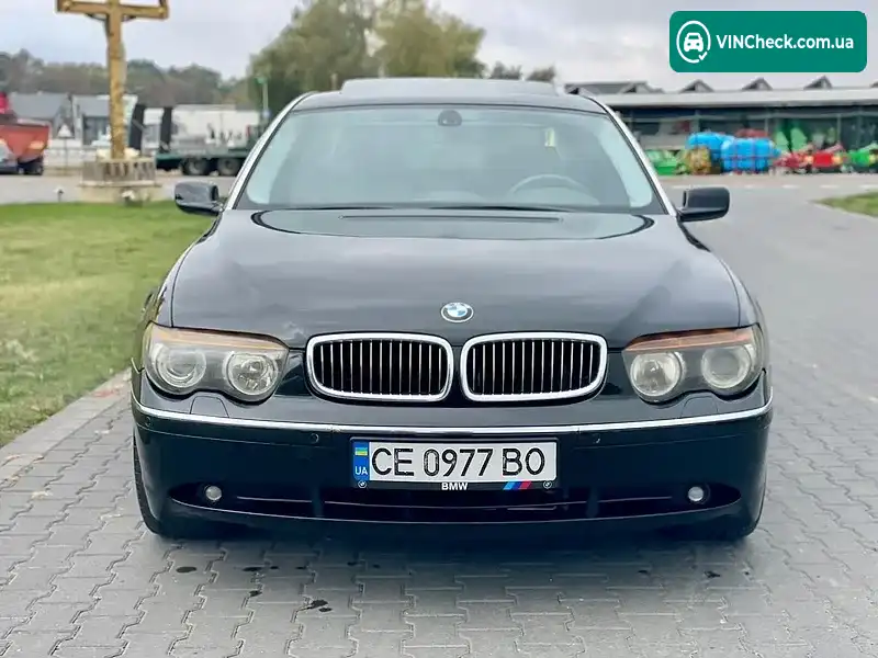 BMW 7 Series 2003, фото з оголошення 2 з 20, VIN WBAGN81000DR20665