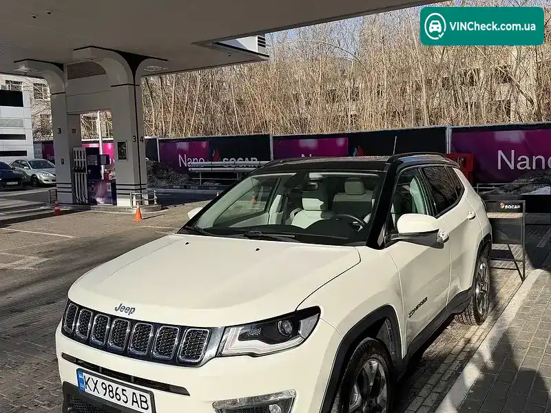 Jeep Compass 2017, фото з оголошення 1 з 12, VIN 3C4NJDCB5JT114426