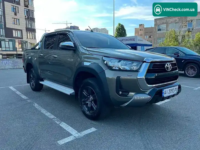 Toyota Hilux 2020, фото з оголошення 2 з 17, VIN MR0KB3CD500907007