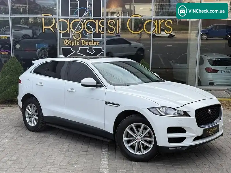 Jaguar F-Pace 2016, фото з оголошення 1 з 18, VIN SADCA2BN1HA050429