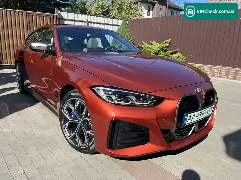BMW i4 2024, фото з оголошення 1 з 21, VIN WBY33AW0XRFS82965