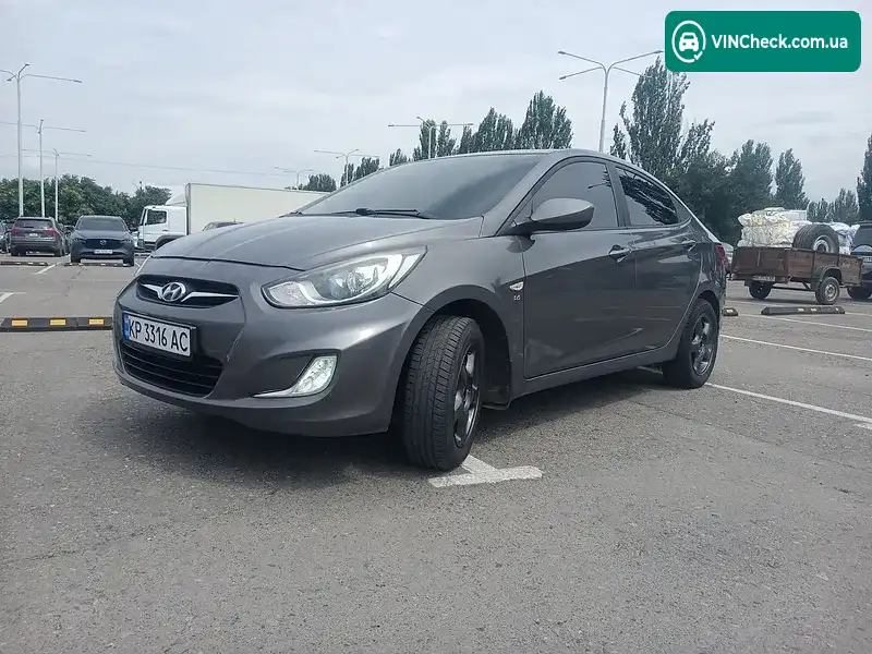 Hyundai Accent 2012, фото з оголошення 1 з 15, VIN Z94CU41DBCR182003