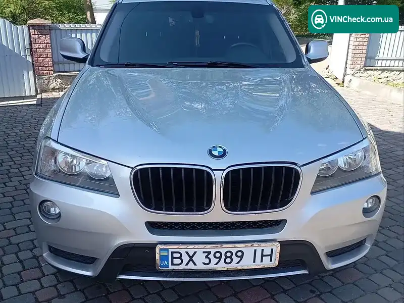 BMW X3 2012, фото з оголошення 1 з 5, VIN WBAWY32030L696656