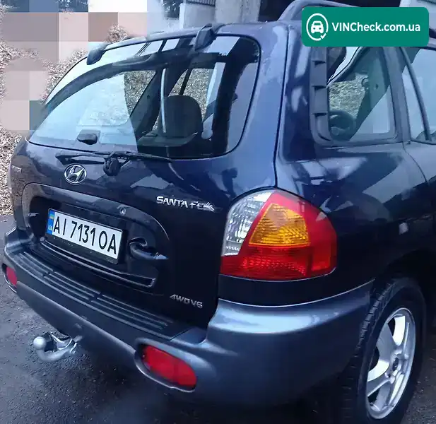 Hyundai Santa FE 2004, фото з оголошення 1 з 10, VIN KMHSC81DP4U802215