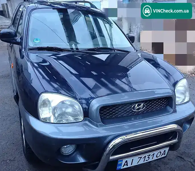 Hyundai Santa FE 2004, фото з оголошення 2 з 10, VIN KMHSC81DP4U802215