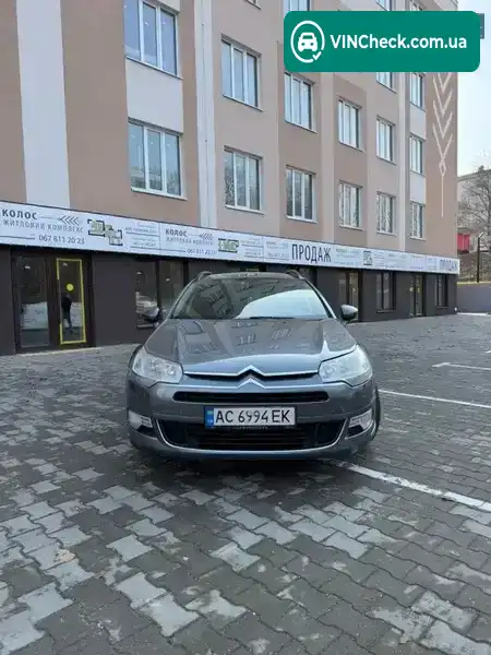 Citroen C5 2009, фото з оголошення 1 з 19, VIN VF7RW9HZC9L560312