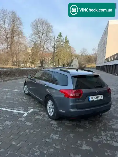 Citroen C5 2009, фото з оголошення 2 з 19, VIN VF7RW9HZC9L560312