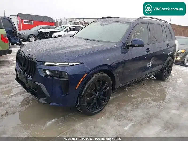 BMW X7 2025, фото з оголошення 1 з 19, VIN 5UX23EM02S9W82304