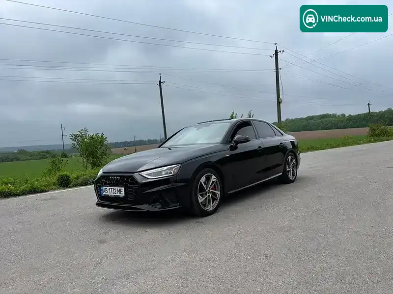 Audi A4 2023, фото з оголошення 2 з 20, VIN WAUEAAF44RN007744
