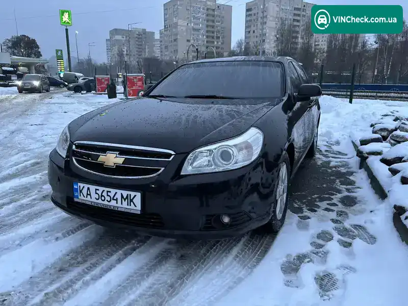 Chevrolet Epica 2006, фото з оголошення 1 з 14, VIN Y6DLF69KE7B033909