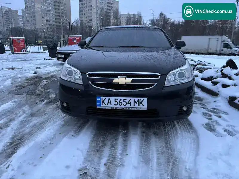 Chevrolet Epica 2006, фото з оголошення 2 з 14, VIN Y6DLF69KE7B033909