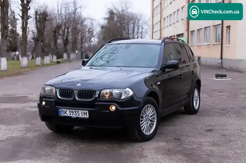 BMW X3 2004, фото з оголошення 1 з 20, VIN WBAPB11040WB74728