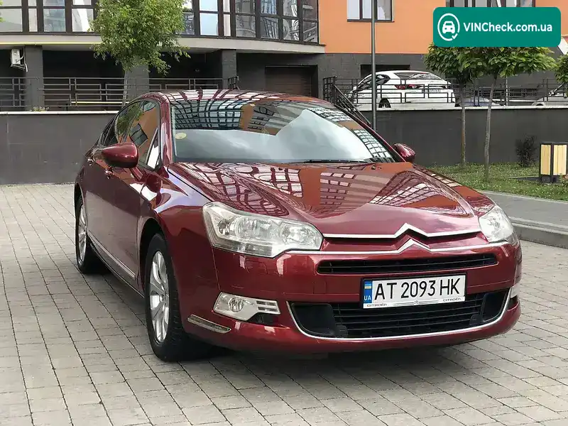 Citroen C5 2008, фото з оголошення 2 з 20, VIN VF7RD9HZC54040057