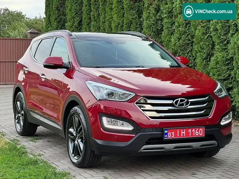 Hyundai Santa FE 2015, фото з оголошення 2 з 20, VIN KMHSW81XDFU517555