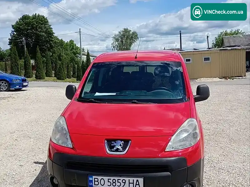 Peugeot Partner 2009, фото з оголошення 1 з 11, VIN VF37B9HTC68504601