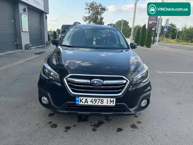 Subaru Outback 2019, фото з оголошення 1 з 20, VIN 4S4BSAHC9K3394621