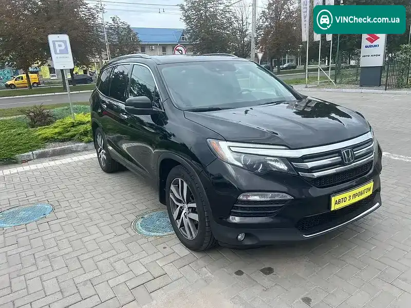 Honda Pilot 2017, фото з оголошення 1 з 20, VIN 5FNYF6H02HB055250