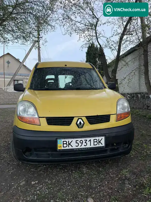 Renault Kangoo 2005, фото з оголошення 1 з 14, VIN VF1FC09AF33897577