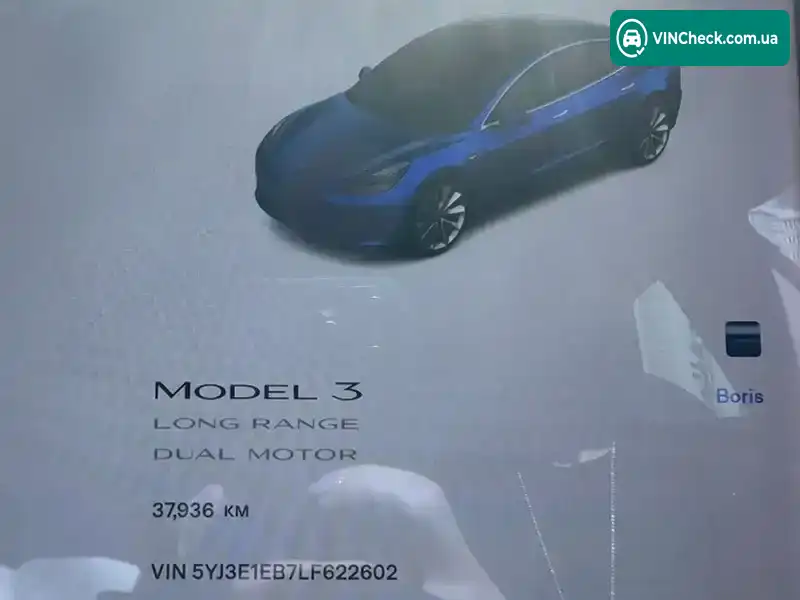 Tesla Model 3 2019, фото з оголошення 2 з 21, VIN 5YJ3E1EB7LF622602