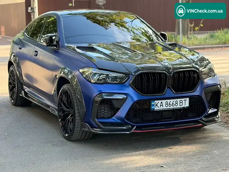 BMW X6 M 2022, фото з оголошення 2 з 20, VIN WBSCY010609L27656
