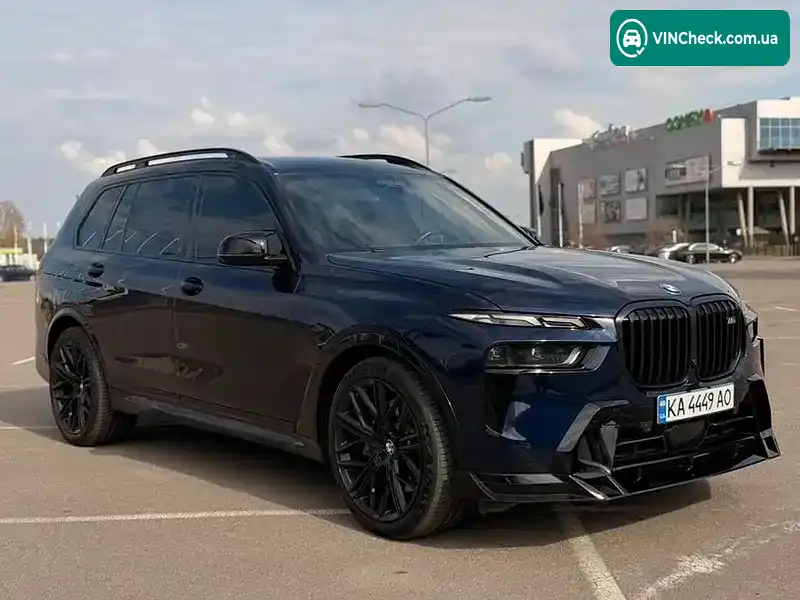 BMW X7 2022, фото з оголошення 2 з 20, VIN 5UX33EM03P9P18772