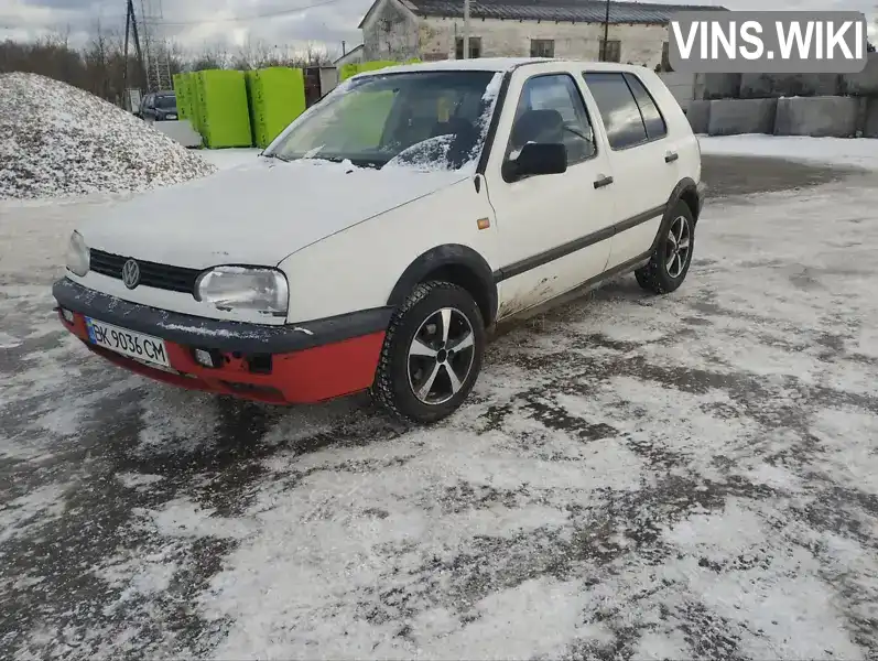 Volkswagen Golf 1992, фото з оголошення 1 з 12, VIN WVWZZZ1HZNB024653