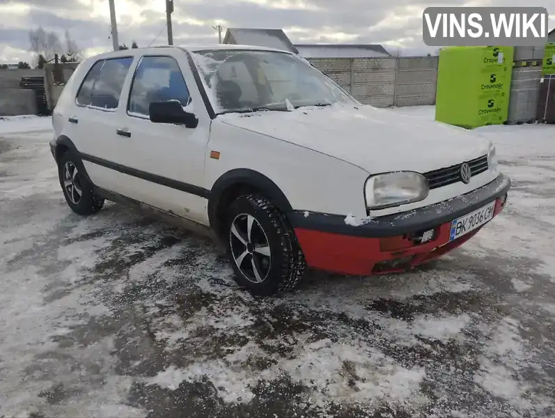 Volkswagen Golf 1992, фото з оголошення 2 з 12, VIN WVWZZZ1HZNB024653