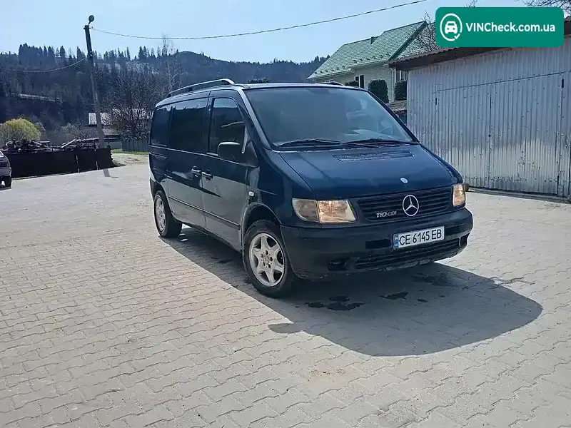 Mercedes-Benz Vito 2000, фото з оголошення 1 з 21, VIN VSA63809413308916