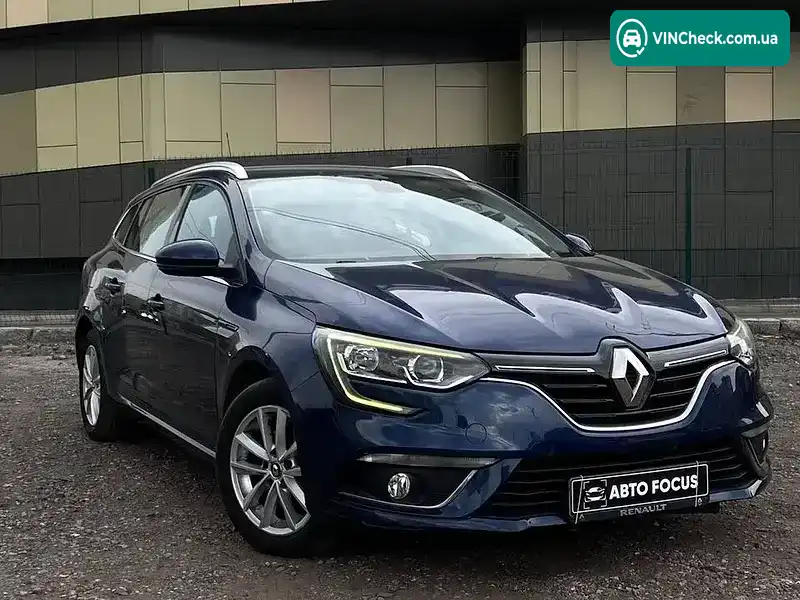 Renault Megane 2019, фото з оголошення 1 з 20, VIN VF1RFB00163699209