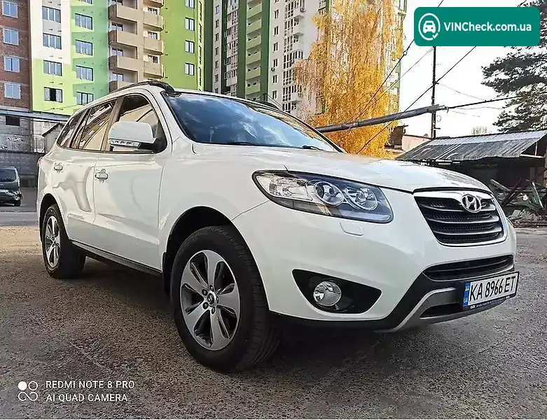 Hyundai Santa FE 2012, фото з оголошення 1 з 20, VIN KMHSH81XDCU867580