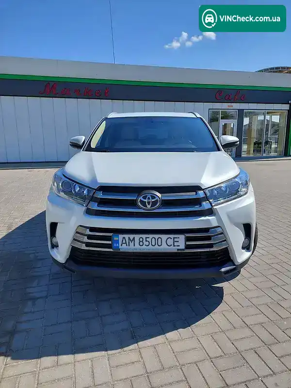 Toyota Highlander 2017, фото з оголошення 1 з 20, VIN 5TDDZRFH60S440052