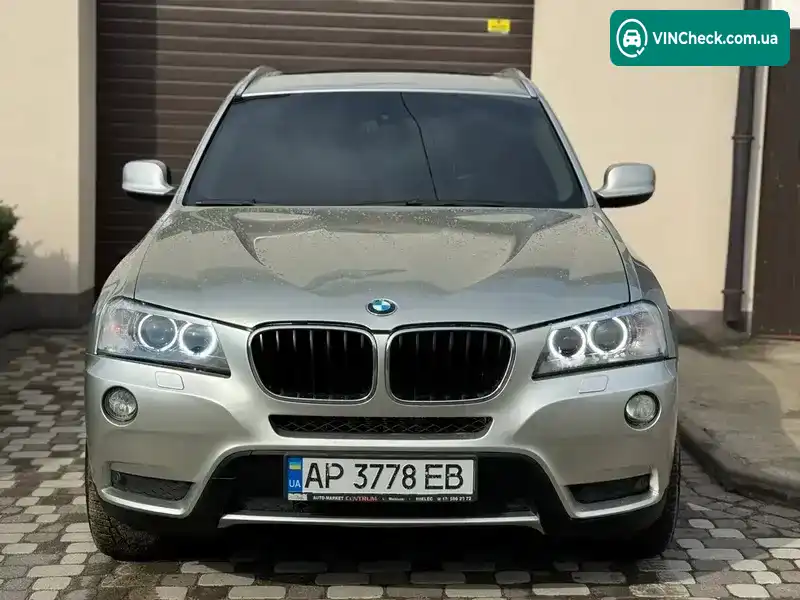 BMW X3 2011, фото з оголошення 1 з 21, VIN WBAWY31010L543047