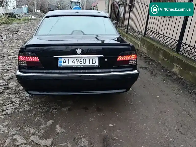 BMW 7 Series 2000, фото з оголошення 2 з 14, VIN WBAGE81050DB81456