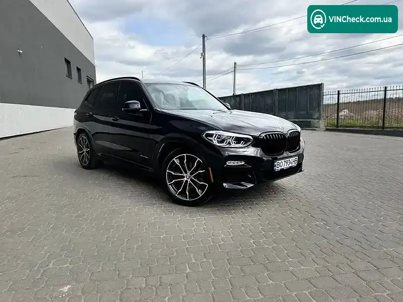 BMW X3 2018, фото з оголошення 2 з 17, VIN 5UXTR9C50JLC81832