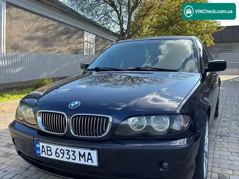 BMW 3 Series 2002, фото з оголошення 1 з 12, VIN WBAEV31080KL36696