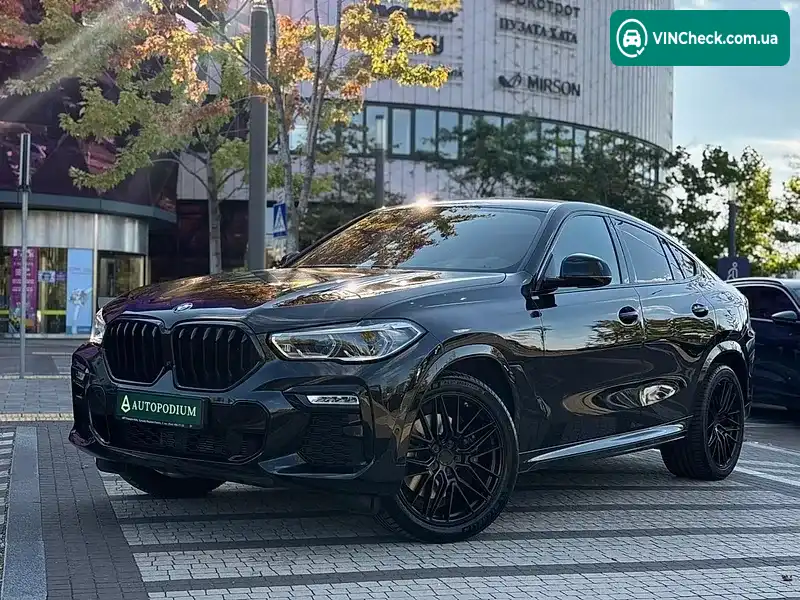 BMW X6 2021, фото з оголошення 1 з 20, VIN WBACY610509G37338