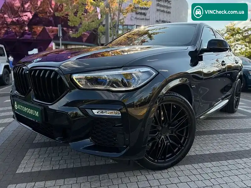 BMW X6 2021, фото з оголошення 2 з 20, VIN WBACY610509G37338
