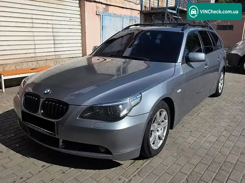 BMW 5 Series 2005, фото з оголошення 1 з 13, VIN WBANJ51090B419786