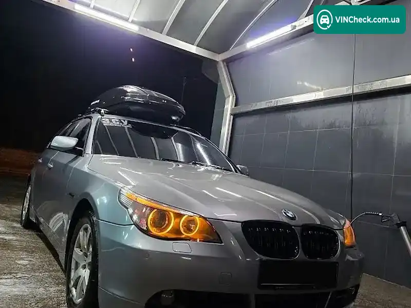BMW 5 Series 2005, фото з оголошення 2 з 13, VIN WBANJ51090B419786