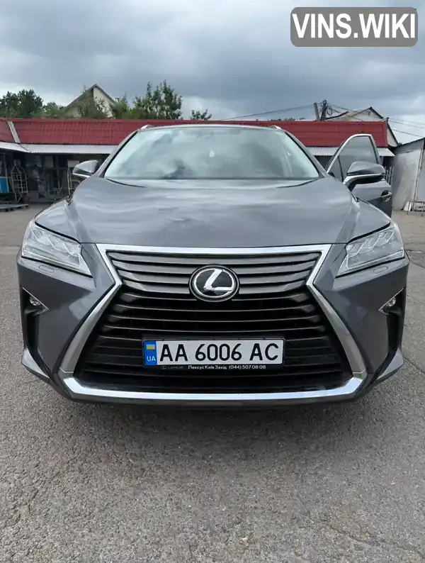 Lexus RX 2016, фото з оголошення 1 з 11, VIN JTJBAMCA802009869