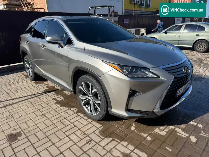 Lexus RX 2018, фото з оголошення 2 з 17, VIN 2T2BZMCA4JC148178