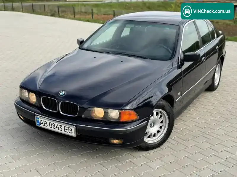 BMW 5 Series 2000, фото з оголошення 2 з 21, VIN WBADM71010GU43761